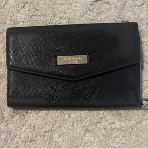 Kate Spade Black Leather Wallet